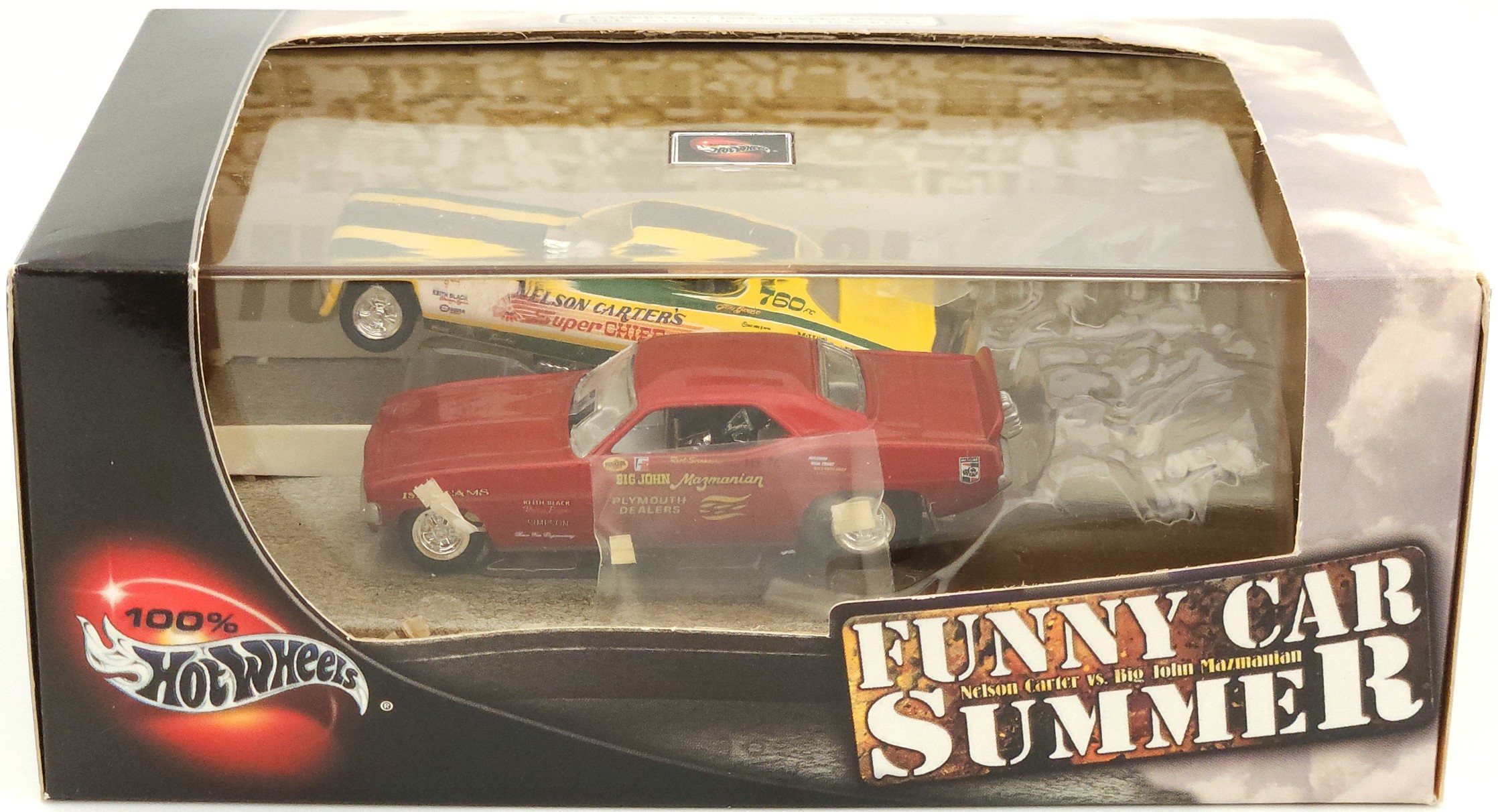 2002 - Funny Car Summer 2-Car Set - Packaging