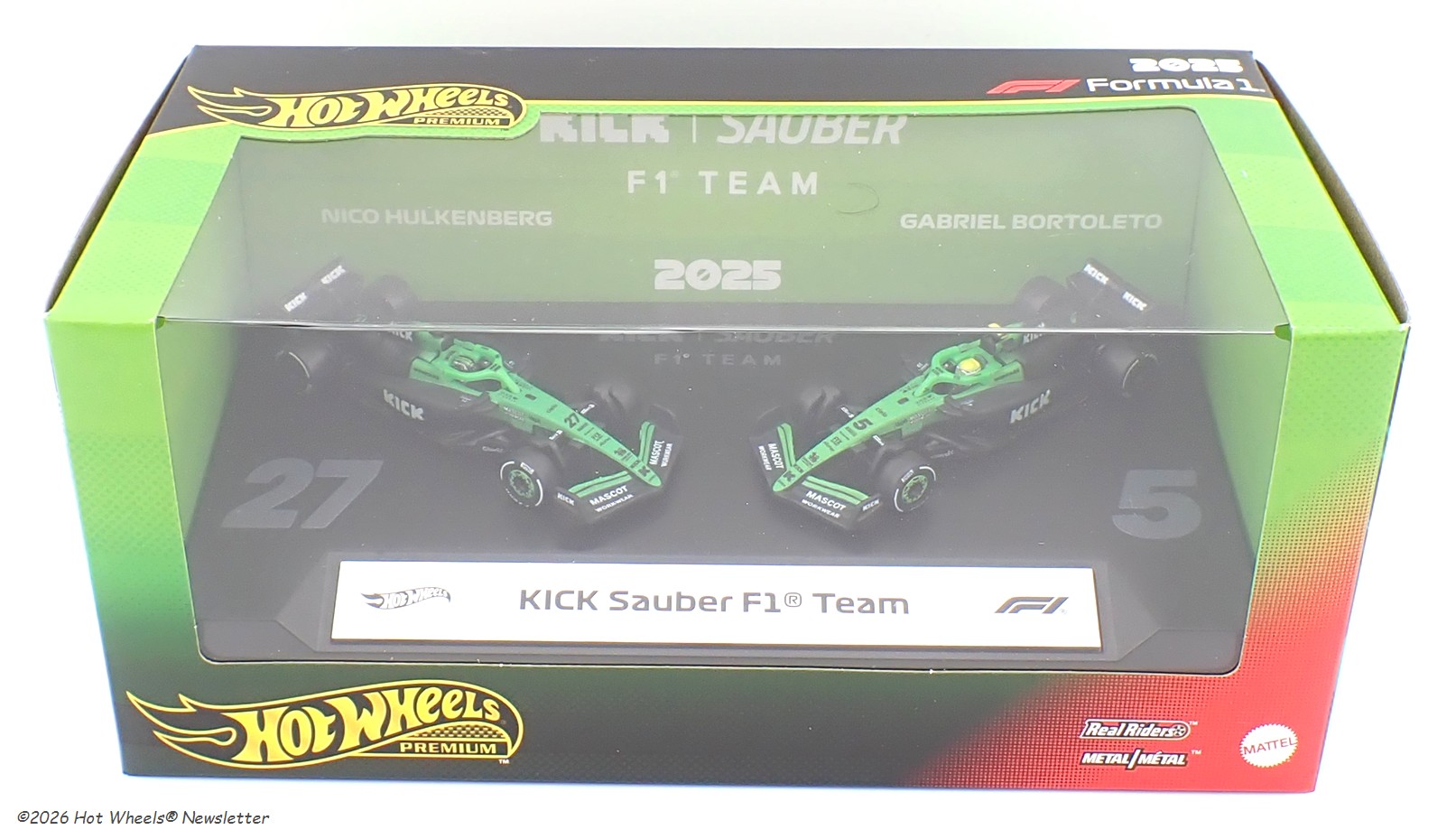 2026 - 2025 Kick Sauber F1 Team - Packaging
