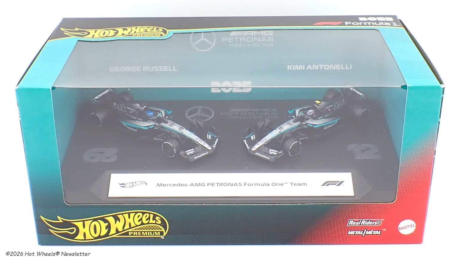 2026 - 2025 Mercedes AMG PETRONAS Formula One Team - Packaging