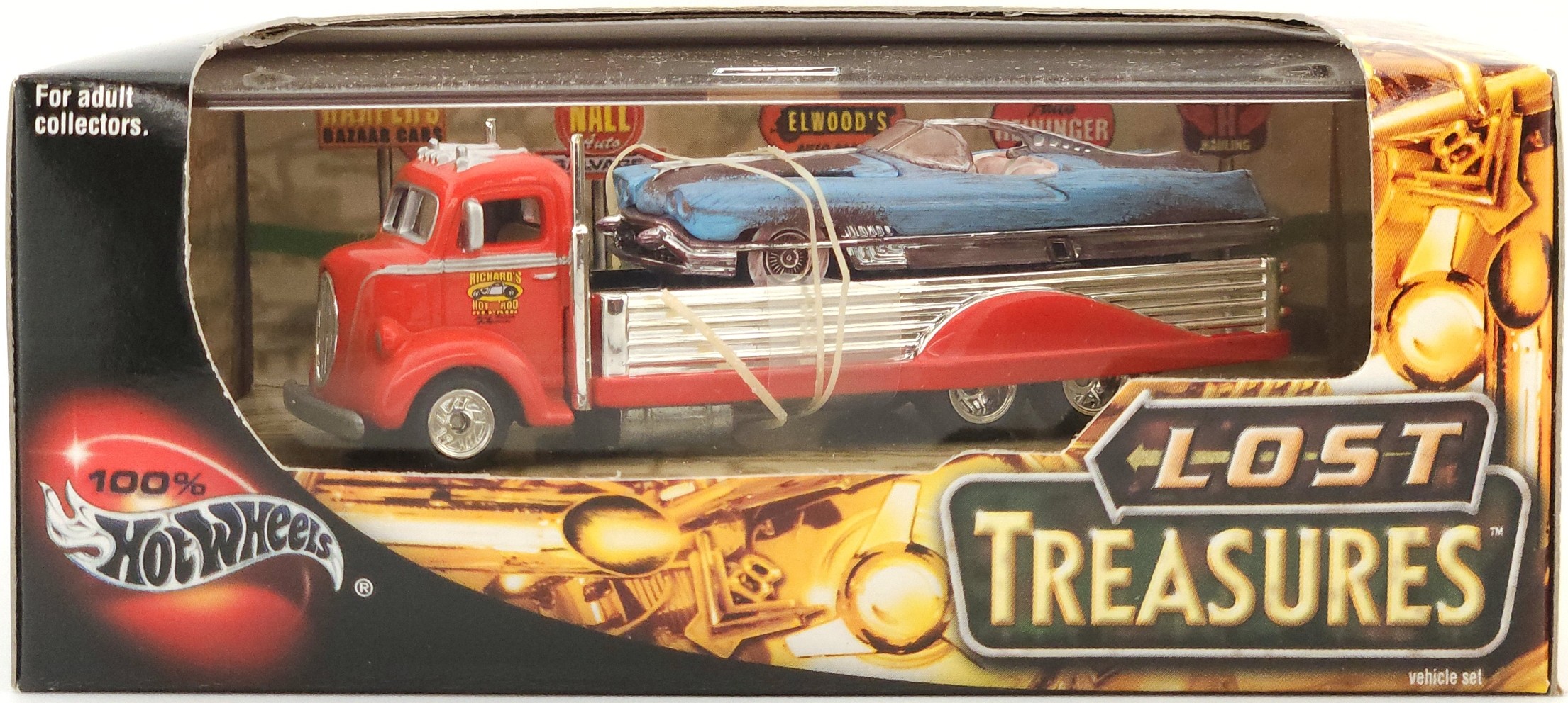 2002 - Lost Treasures 2-Car Set - Packaging