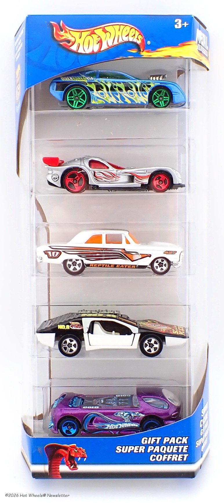 2003 - Serpent Cyclone 5-pack - Packaging