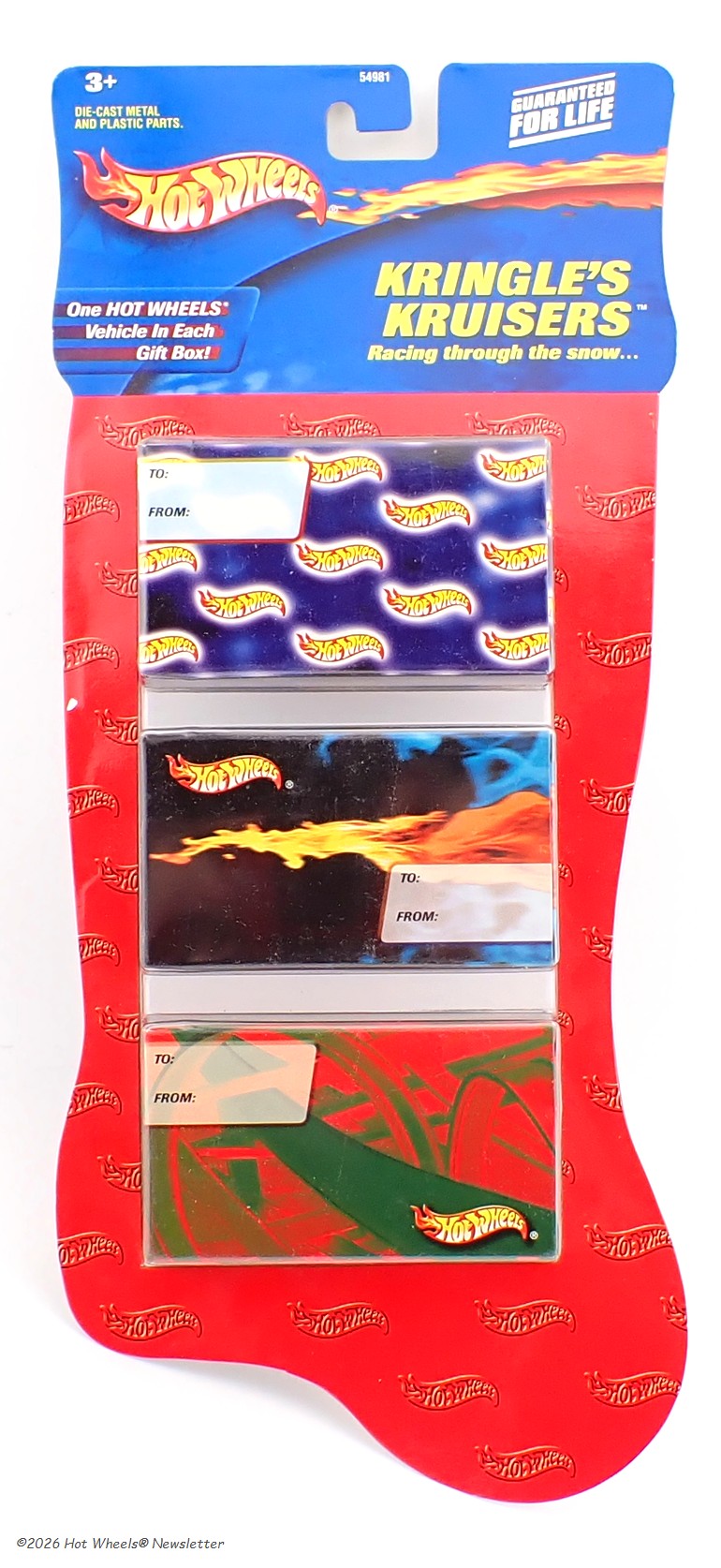 2001 - Kringle's Kruisers - Packaging