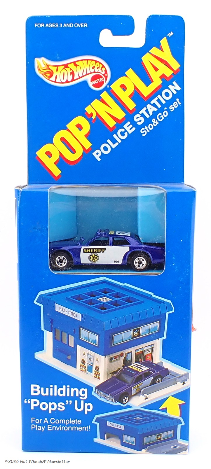 1987 - Police Station - Sheriff Patrol - Packaging