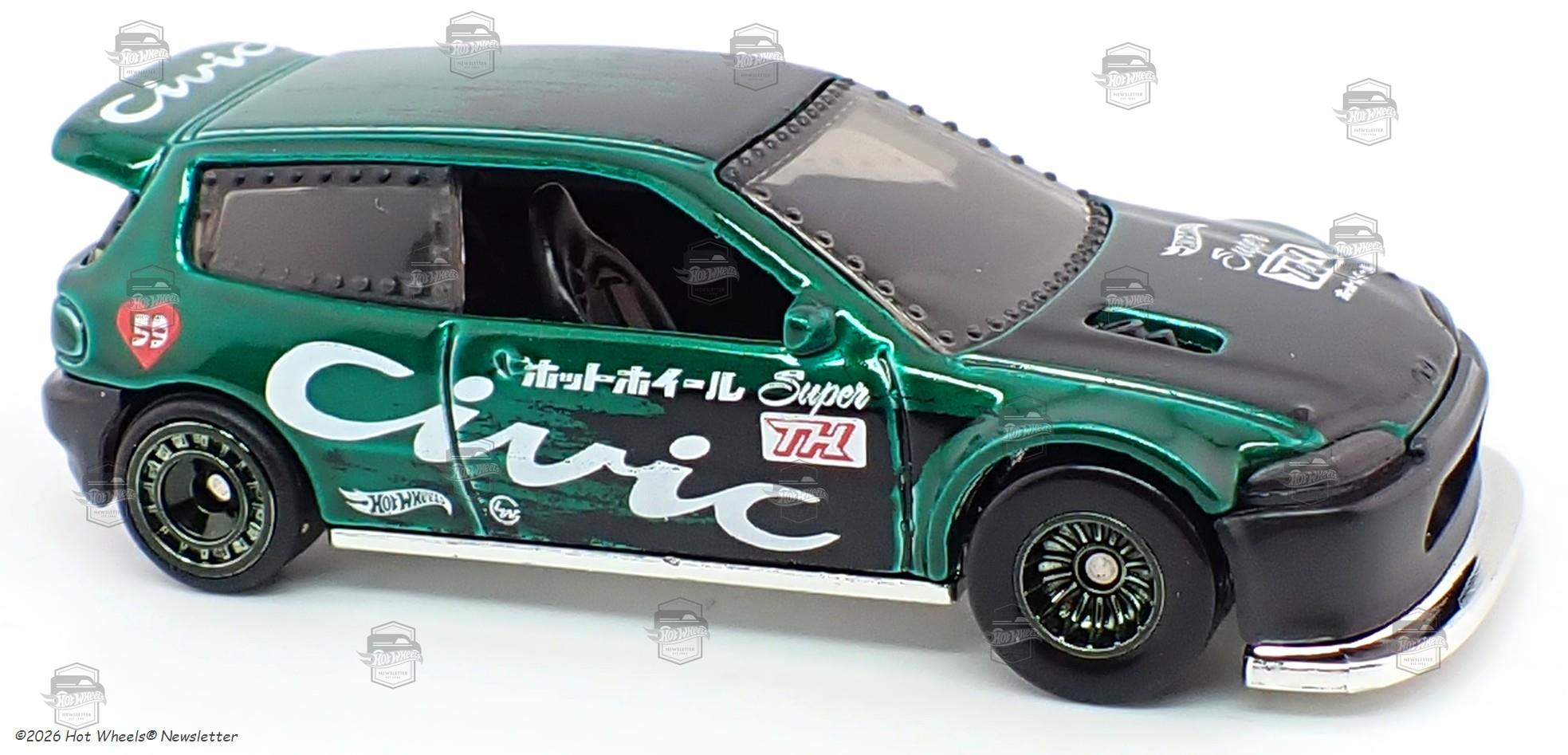 Honda Civic Custom — Spectraflame green