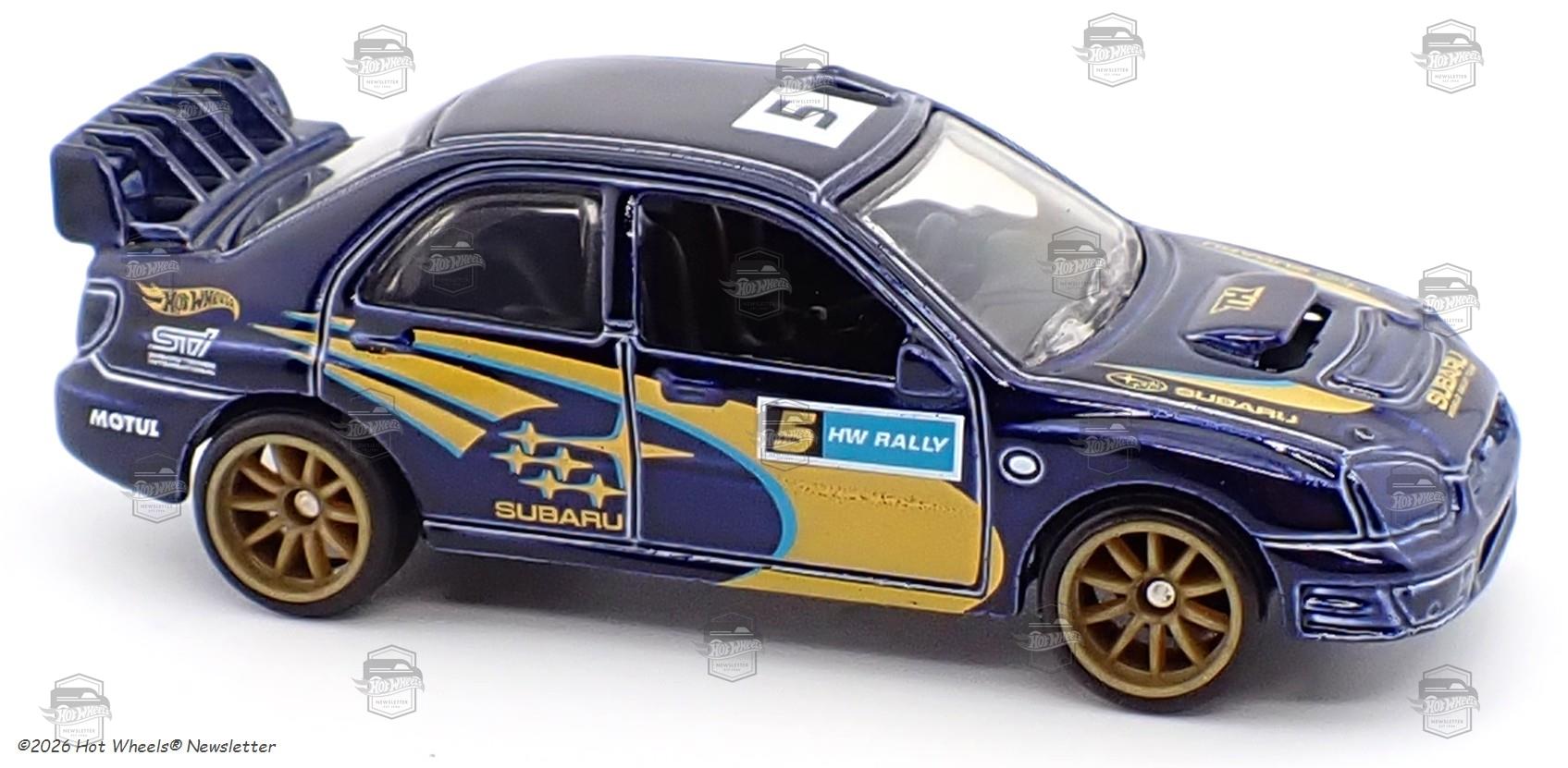 Subaru Impreza — Spectraflame blue
