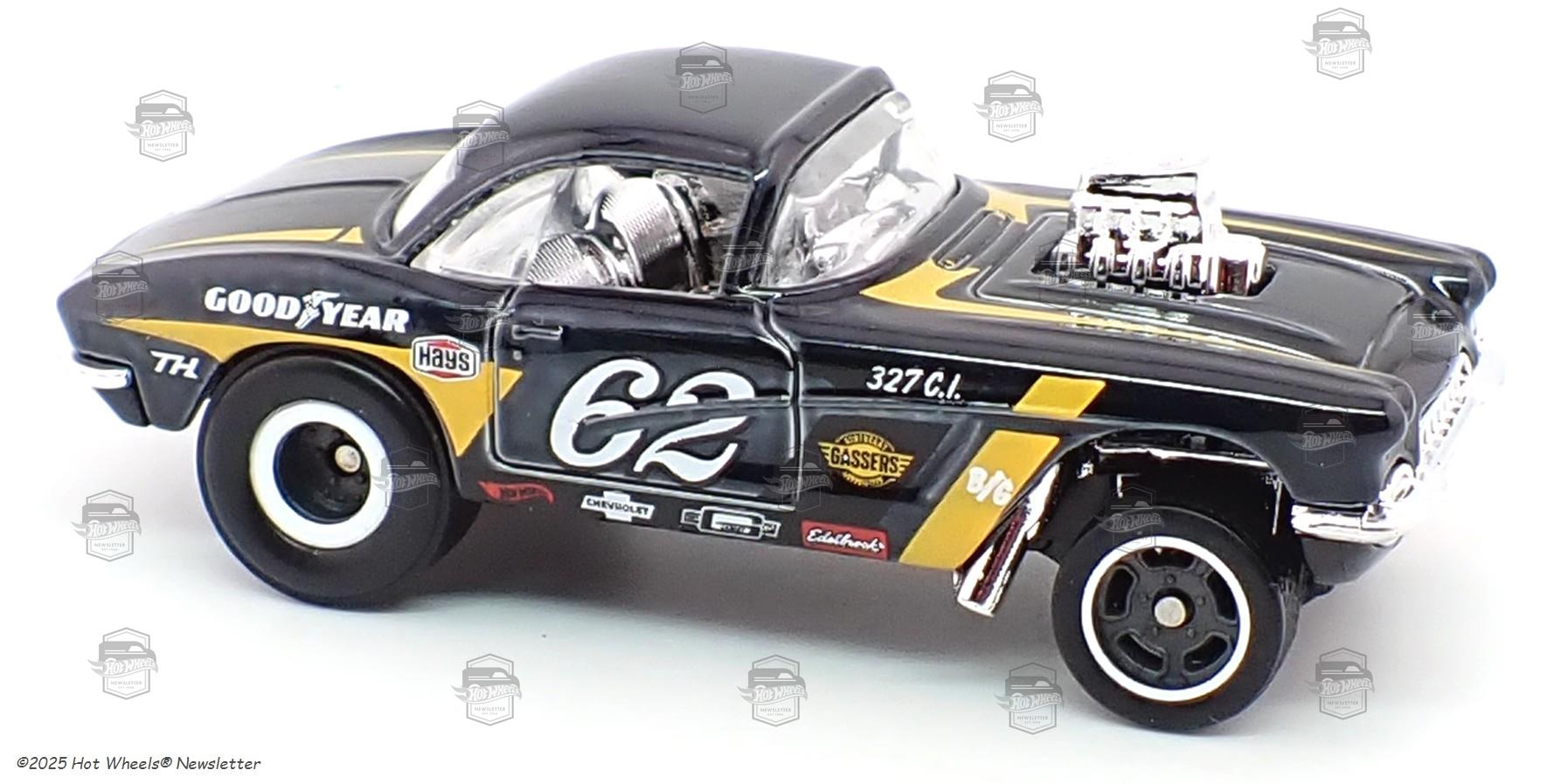 ’62 Corvette Gasser — Spectraflame black